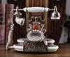 Muyu Villa Europeu telefone antigo metal high-grade telefone fixo moda telefone retro criativo Louvre