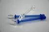 Glas-Dabber-Werkzeug mit dicker, bunter Pyrex-Glasschaufel, Poseidon-Dreizack-Stil, großer, lustiger Öl-Wachs-Dab-Tools-Vaporizer