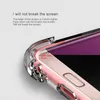 10 stks voor Samsung A8 2018 Zachte Silicon Vierhoek Full Protection Phone Case High Transparent Air Bag Mobiele Telefoon Cover