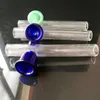 Sigara borusu mini nargile cam bongs renkli metal şekilli tcolorful huni baca