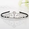 Girls Crowns With Rhinestones Wedding Jewelry Bridal Headpieces Birthday Party Performance Pageant Crystal Tiaras Wedding Accessories #BW-T066