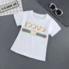 2018 Baby Girls Clothes Infant Kids T-Shirt Tops Short Sleeve Cotton Letter Shirt Children Girls Soft Vest Summer Clothes One Pcs For 3-16T