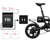 CMS-F16 36V 7.8AH 250W Black 16 Inches Folding Electric Bicycle 20km/h 65KM Mileage Intelligent Variable Speed System