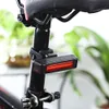 Water Resistant Road Mountain MTB Cycling Tail Light Rear Lamp for Night Bike optional as red and white
