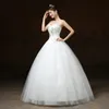 Prawdziwe zdjęcie Customizd 208 Hurtownie Chiński Tani Nowy Koreański Styl Sweet Princess Diamond White Wedding Dress Vestido de Noiva