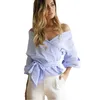 Seksi V Boyun Beyaz Bluz Gömlek Kadın Puf Kollu Yaz Sonbahar Bluzlar Kanatlar Tunik Kadın Blusas Streetwear Lady Gömlek Tops