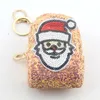 Santa Claus Design Sequin Coin Purses Women Money Bags Girls Ladies Wallets Kids Children Cute Christmas Purse Card Holder