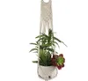 Macrame Plant Hanger Interior Outdoor Wall Hangings Bela Casa Decoração Plantador Titular Cesto De Algodão Corda Com Beads 10pcs