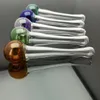 Round ball glass pipe Wholesale Glass bongs Oil Burner Pipes Water Rigs