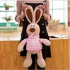 Vendita calda Bella bambola di coniglio carino farcito di animali coniglio giocattoli di peluche regalo di san valentino regalo decorazione della casa regali