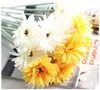 Silk Transvaal Daisy 23 färger 55 cm Barberton Daisy Artificial Flower Sun Flower för bröllopsdekoration Hemdekoration