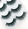 3D Mink Réutilisable Faux Cils 100% Réel Sibérien 3D Bande De Cheveux De Vison Faux Cils Maquillage Longs Cils Individuels Mink Lashes Extension1