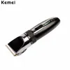 Kemei Electric Hair Clipper Rechargeable Hair Trimmer Shaver Razor Trådlös 0.8-2.0mm Justerbart Lågt ljud för vuxen / Barn 4747