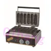 Voedselverwerking commerciële maïs hond wafel stick maker / maïs hond lolly wafel stick maken machine