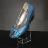 Présentoir de présentation de chaussures à talons hauts, présentoir de magasin de chaussures en acrylique, armoires à chaussures LZ1423