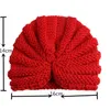 Warme Strickgarn Hut Indischer Stil Herbst Winter Warme Kleinkind Beanie Häkeln Jungen Mädchen Infant Kappe Nette Kind Sturbano Motorhaube