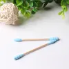 200 or 400pcs double sides Clean Cotton Buds Ear Clean Cosmetic Cotton Swab Double Head Ended Tools Swabs Cotton Stick Makeup Tool7658000