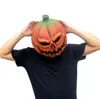 Kostümzubehör Erwachsene Latex-Gruselmaske mit vollem Kopf und Gesicht, atmungsaktiv, für Halloween, schreckliches Kostüm
