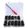 yentl Mayitr 350pcs Plastic Car Body Push Pin Rivet Fastener Trim Moulding Clip Assortment Set Plastic Box Screwdriver Tool8888246