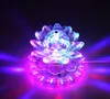 Lotus Effect Light Auto Roterende 11W LED RGB Crystal Stage Licht 51pcs Bead Lamp voor huizendecoratie DJ Disco Bar Cadeau