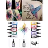Hurtownie-10 SZTUK / zestaw Kolory Bright Lasting Complete Tattoo Tharth Pigment Kit Brwi Lip Henna Truck Makeup Ink do tatówek