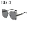 DSGN CO. 2018 Limited Edition Paris Eiffel Tower Inspired Sunglasses For Men And Women Oversize Sun Glasses 3 Color UV400