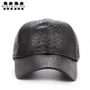 4 couleurs 2018 nouvelle casquette de baseball d'hiver motif crocodile Pu ombre chapeaux hommes casquette extérieure casquette de baseball réglable en cuir chapeau unisexe 2462907