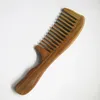 1 pcs fatti a mano in legno in legno a mano largo pettine in legno pettine naturale Massager Capelli per capelli Nuovi