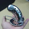 3 Rozmiary Wisiorek Wisiorek Wisiorek Z Stali Nierdzewnej Hollowed Chastity Cage Mężczyzna Penis Rękaw Pierścień Root Root Toys BB2-228