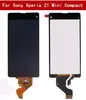 Oryginał dla Sony Xperia Z1 Mini Compact D5503 M51W Wyświetlacz LCD Ekran dotykowy Montaż Digitizer