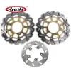 ARASHI GSXR750 FOR SUZUKI GSXR 750 2006 2007 Front Rear Brake Rotors Disk Disc Set GSX R GSX-R 600 06 07 GSXR1000 1000