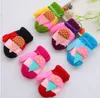 Cute kids fingerless gloves Winter baby warm Mittens fashion gloves children outdoor thickening knitting cartoon gloves girls boys mittens