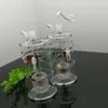 Tubos de humo Hookah Bong Glass Rig Oil Water Bongs Colorful Spotted Four Claw Fish Filter Glass Water Smoke Bottle nuevo