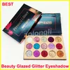 New Beauty Glazed Makeup Eyeshadow Glitter Palette 15 Colors Ultra Pigmented Shimmer Sparkly Eye shadow Palette Brand Cosmetic by DHL