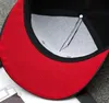 Designer à bords plats à suppression de Snapbacks réglables kpop coton équipe Baseball Caps pour adultes pour hommes pour hommes sportifs Strapback Sun Vis2850279