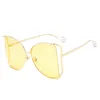 Nueva moda de gran tamaño gafas de sol de marco grande cuadrado Retro especial de diseñador de gafas gafas de sol para mujer gafas de sol