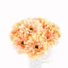 9 Renk Seçeneği Ile yapay Çiçek Gerbera Sahte Ipek Çiçekler Renkli Doğum Günü düğün Parti Ev Dekorasyon için