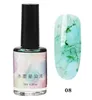 Nya produkter UV -akvareller Ink Marble Nail Polish Art Smoke Color Smudge Bubble Armor Color Smudge Gel Gel Art Tool Diy8002555