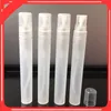 5 ml 10 ml Seyahat Mini Doldurulabilir Parfüm Şişeleri Boş Atomizer Plastik Sprey Parfüm Şişesi Makyaj Konteyner Tüp