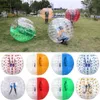 Ballon de football gonflable à bulles 1,5 m de ballon gonflable de hamster humain football pour adultes et adolescents