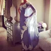 2018 Elegante Um Ombro Egito Marroquino Kaftan Vestidos de Noite Abaya Dubai Muçulmano Formais Vestidos de Festa Com Apliques de Renda