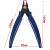 13cm Professional Flush Cutter Wire Cable Cutter Stripper Electrical Cutting Pliers Hand Tools for Home Garden (Blue)