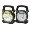 30W COB LED Portable Spotlight Searchlight USB Uppladdningsbar handhållen Arbetslampa med 18650 Portable Lantern för camping