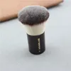 Hourglass #7 Kabuki Round Finish Face Makeup Single Brush Genuine Quality Facial Loose Setting Powder Complexion Cosmetics Brushes Soft Synthetic Fiber Free UPS