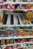 200 / 300mm plast L FORM-råvaror Divider Fixture Shelf Merchandise Guard Strip Tillbehör Supermarket Display ZA6270