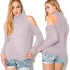 Spring sexy designer sweaters clothing women shoulder strap knitted cardigan sweater hemp knit clothes women shirts canada jacket sweaters