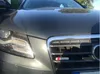 Autoaufkleber 3D S-Line Sline Frontgrill Emblem Abzeichen Chrom Kunststoff ABS Frontgrill Aufkleber Zubehör für Audi A1 A3 A4 B6 B8 B5 B7 A5