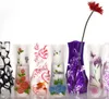 12 * 27 cm creativo chiaro ecologico pieghevole pieghevole fiore vaso in PVC infrangibile riutilizzabile casa decorazione della festa nuziale DHL SN1234