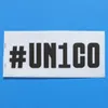 2018/2019 Футбольный патч спонсора UN1CO для футболки со шрифтом Serie A Значок спонсора UN1CO