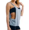 palestra Sport TShirt grembiule gilet sportivo da donna Yoga Workout Vest Fitness Training Esercizio asciugatura rapida Abbigliamento sportivo Tee Canotte Canottiere Abbigliamento